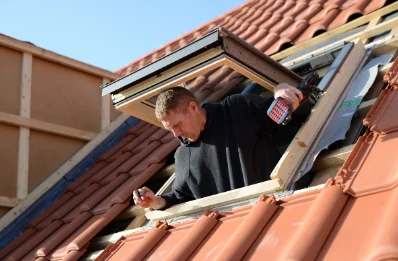 Pose de fenêtres de toit Velux à Rubercy